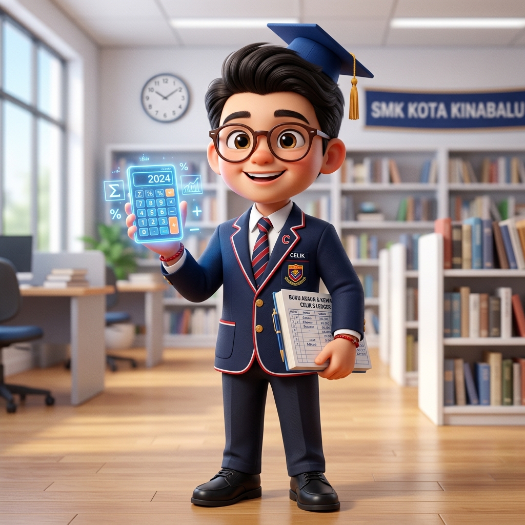Maskot Celik Akaun